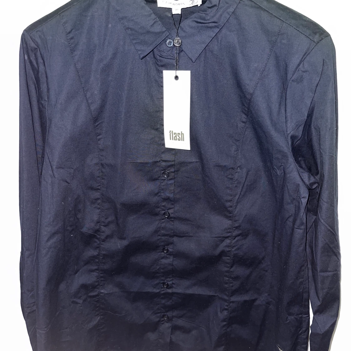 Marinblå skjorta  - 91