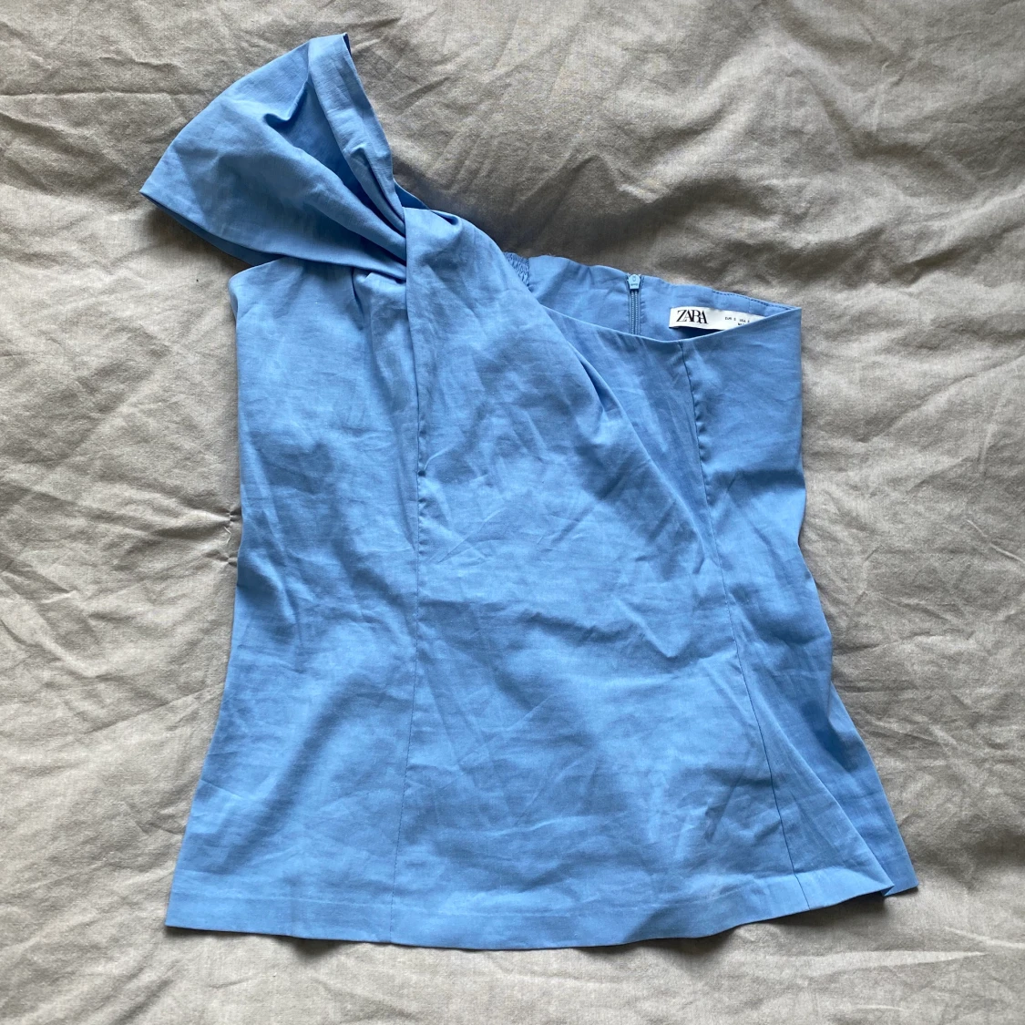 Ljusblå topp Zara - 90