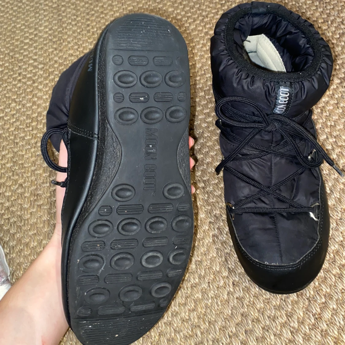 Moonboots svarta - 91