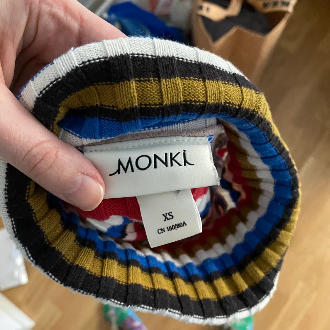 Randig turtleneck  - 90