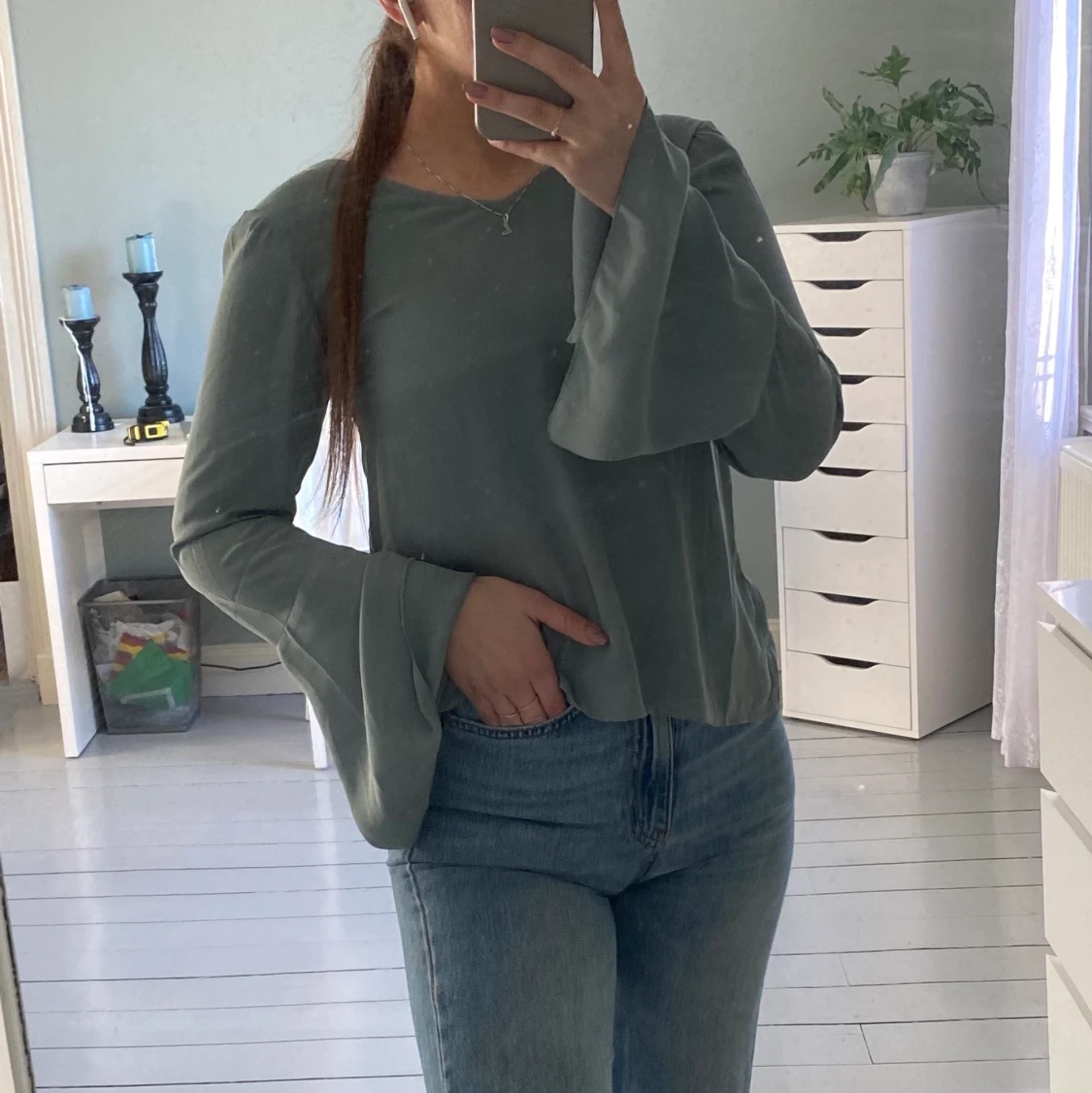 Blusar svart & grön