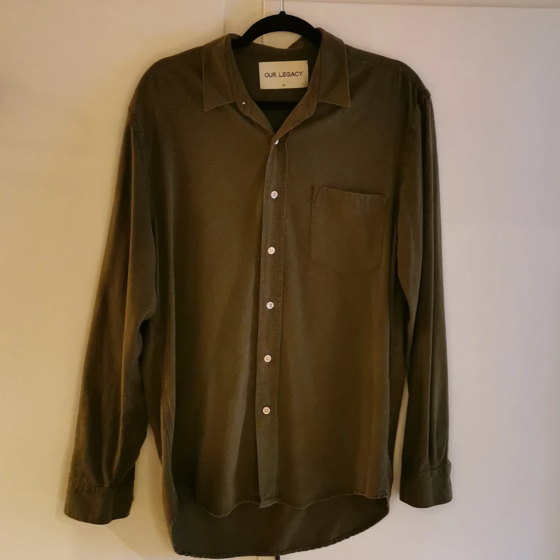 Our legacy skjorta 100% silk