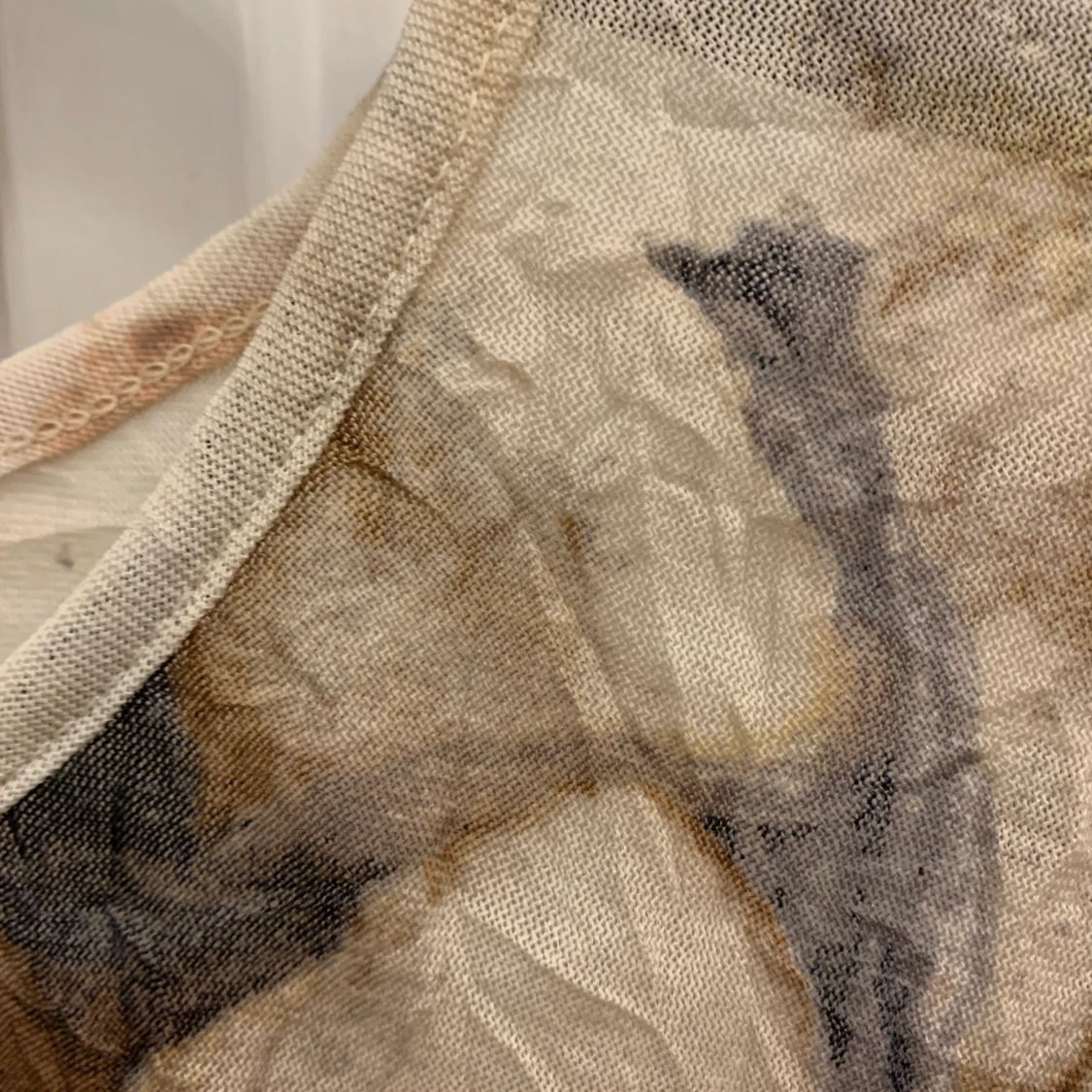 Mönstrig kortärmad tröja  - 91