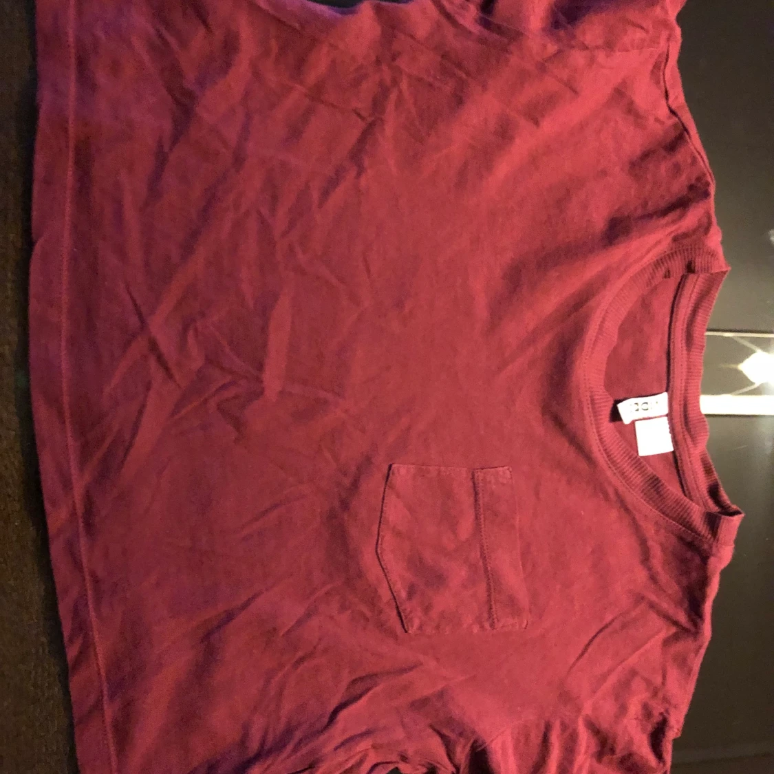 Vinröd tröja - 90