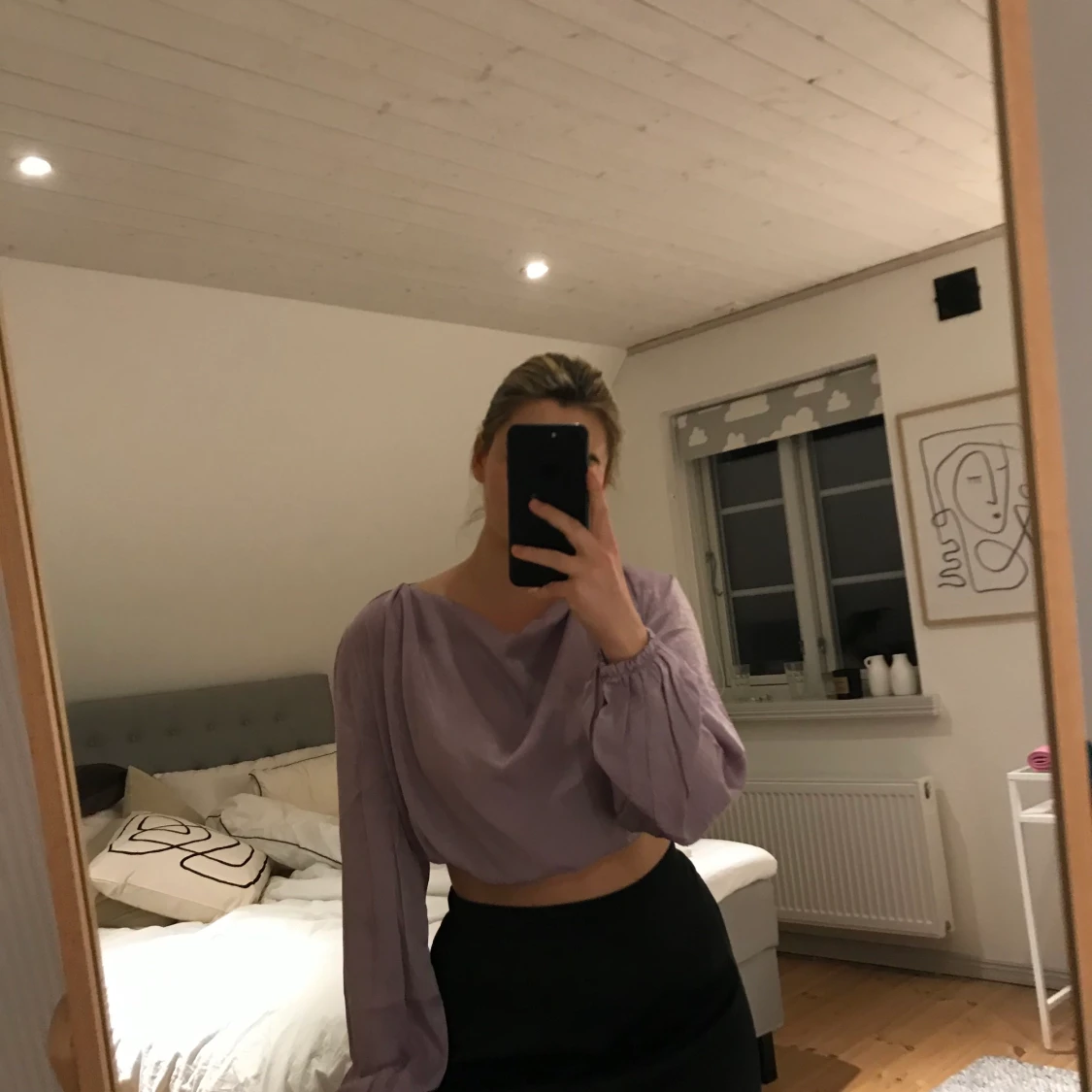 Topp med öppen rygg - 90