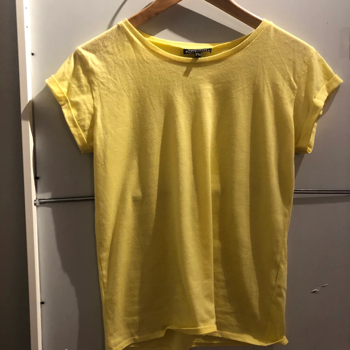 enkel gul tshirt - 90