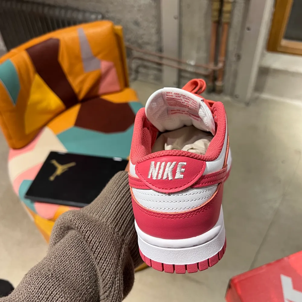 Nike dunk archeo pink i storlek 38. Nyskick. Kvitto medföljer. . Skor.