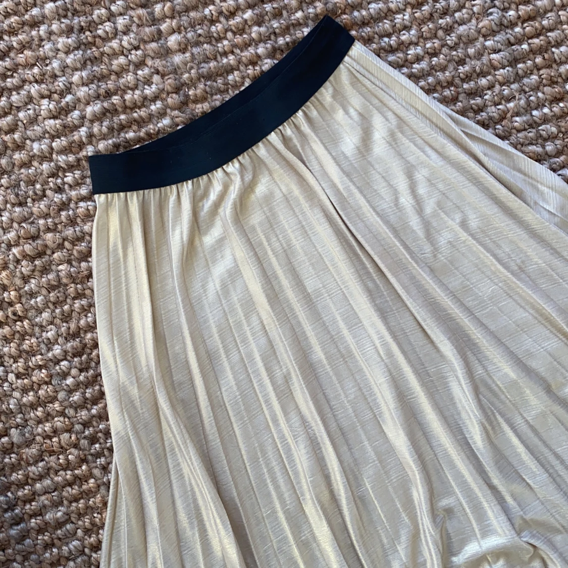 Beige-guldig kjol - 91