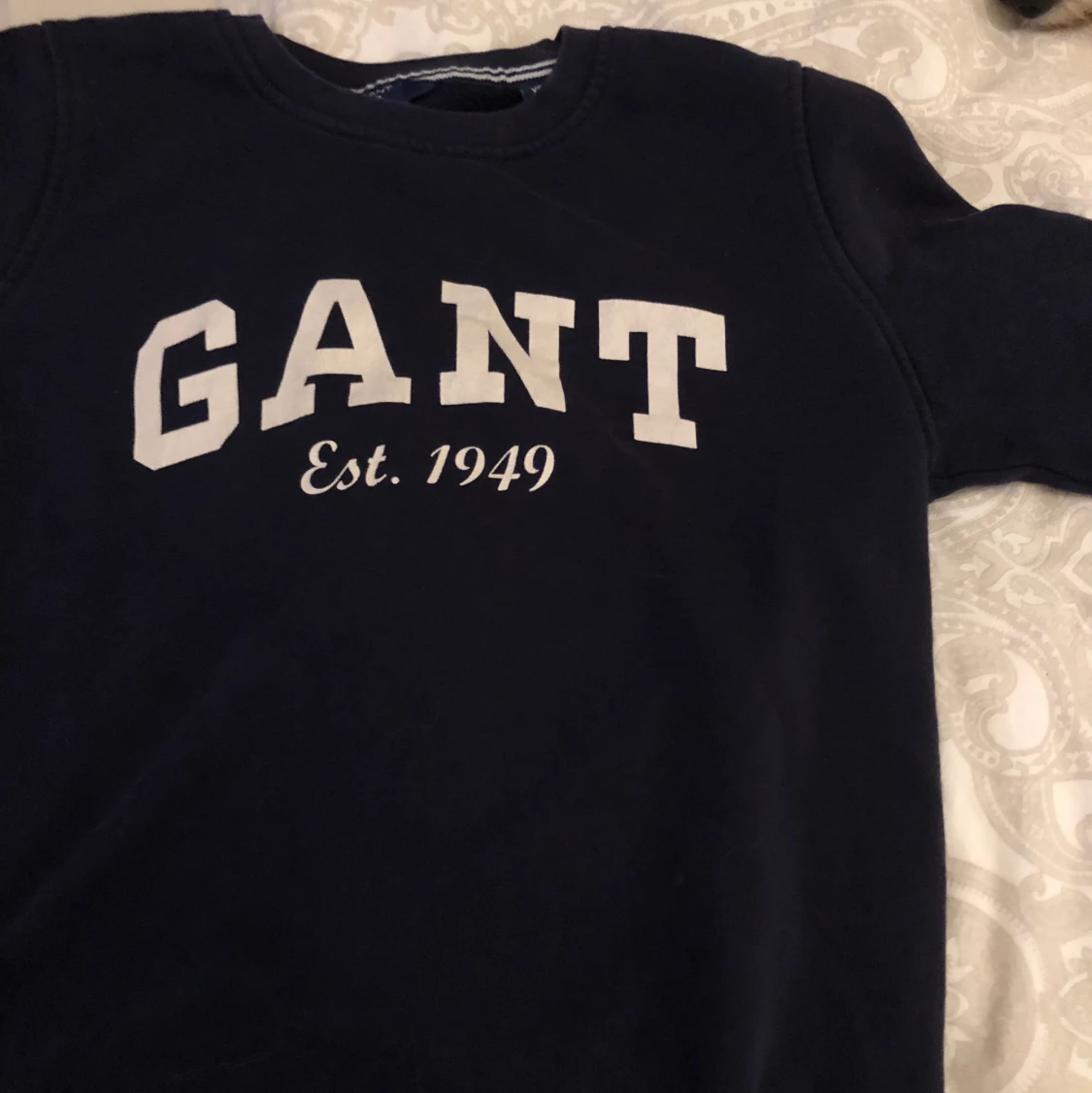 Gant Sweatshirt marinblå  - 90