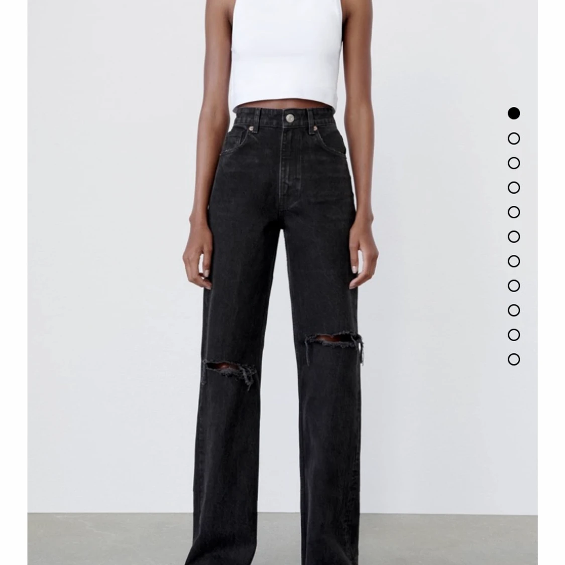 Zara high Waisted jeans 