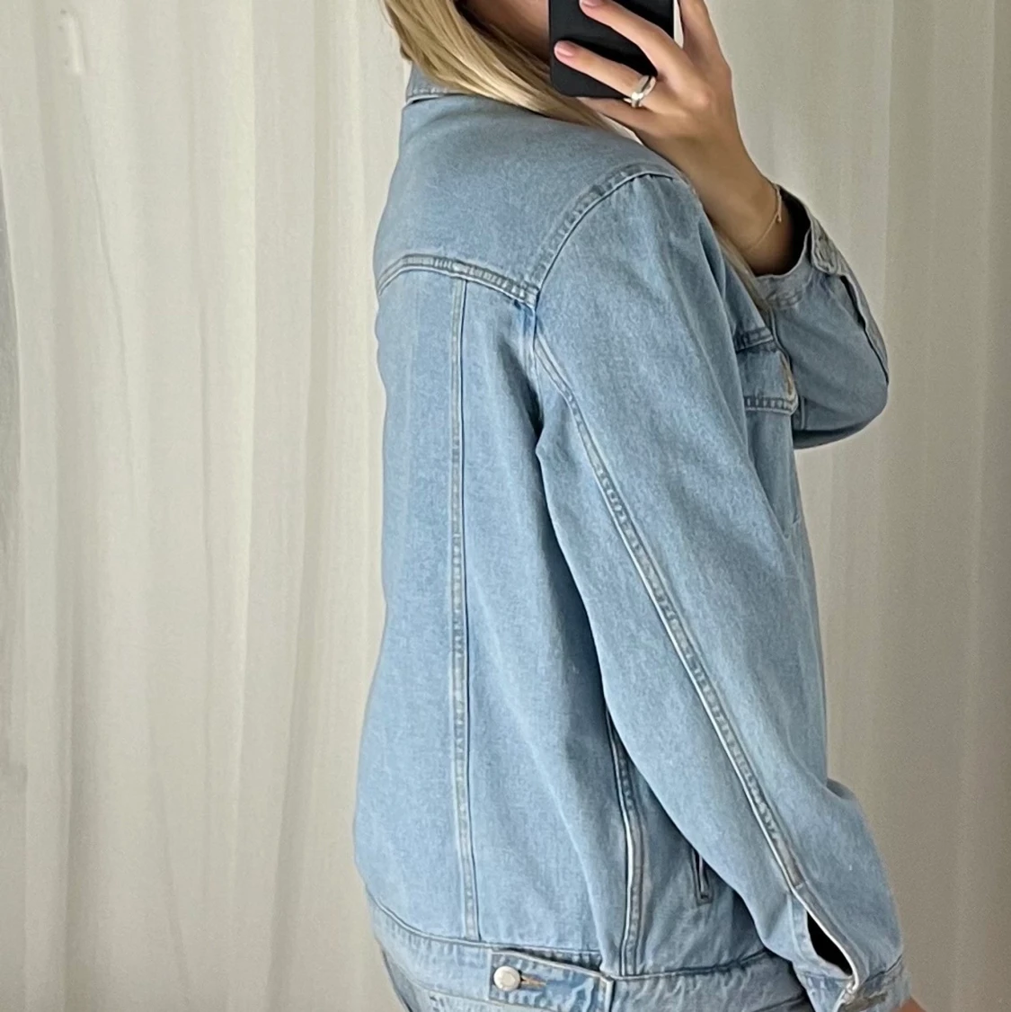 Oversized jeansjacka - 90