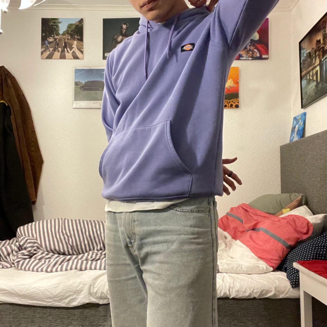 Lila dickies tröja - 90