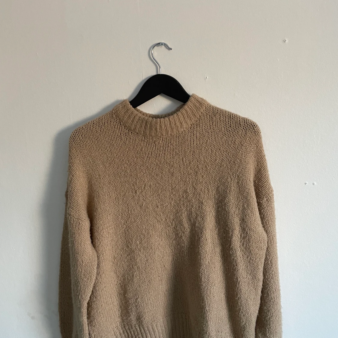 Mysig stickad tröja