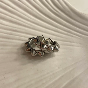 Peak creoles steel - Säljer mina super fina Peak creoles steel från Edblad för att det blev fel när jag beställde dem, aldrig använda!