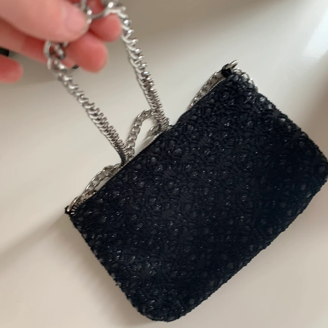 Jättefin väska med kedjeband⚡️💓!