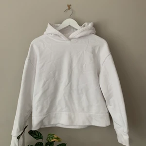 Hoodie Zara - Vit hoodie från zara. Använd men i bra skick. Köparen står för frakt