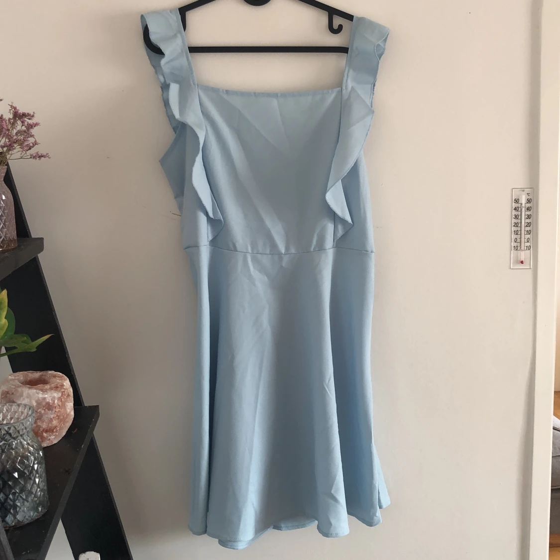 Vacker ljusblå klänning  - 90