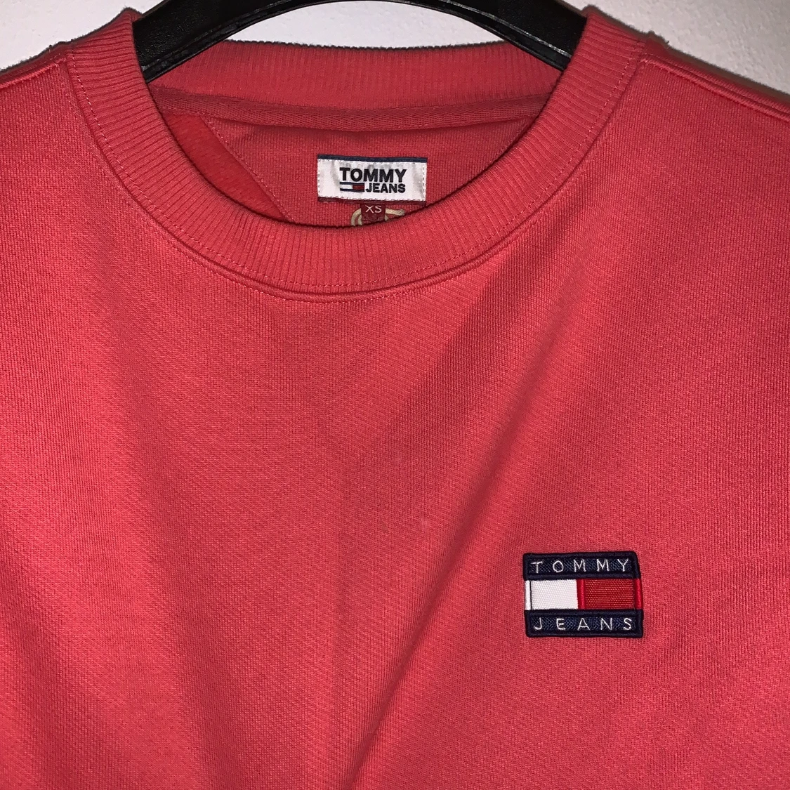 Rosa hilfiger tröja i strl xs😍 - 90