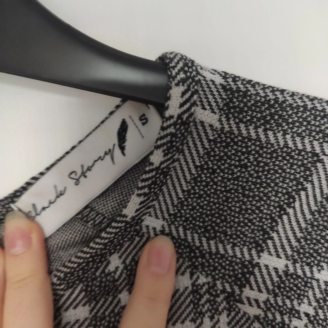 Rutig klänning - 91