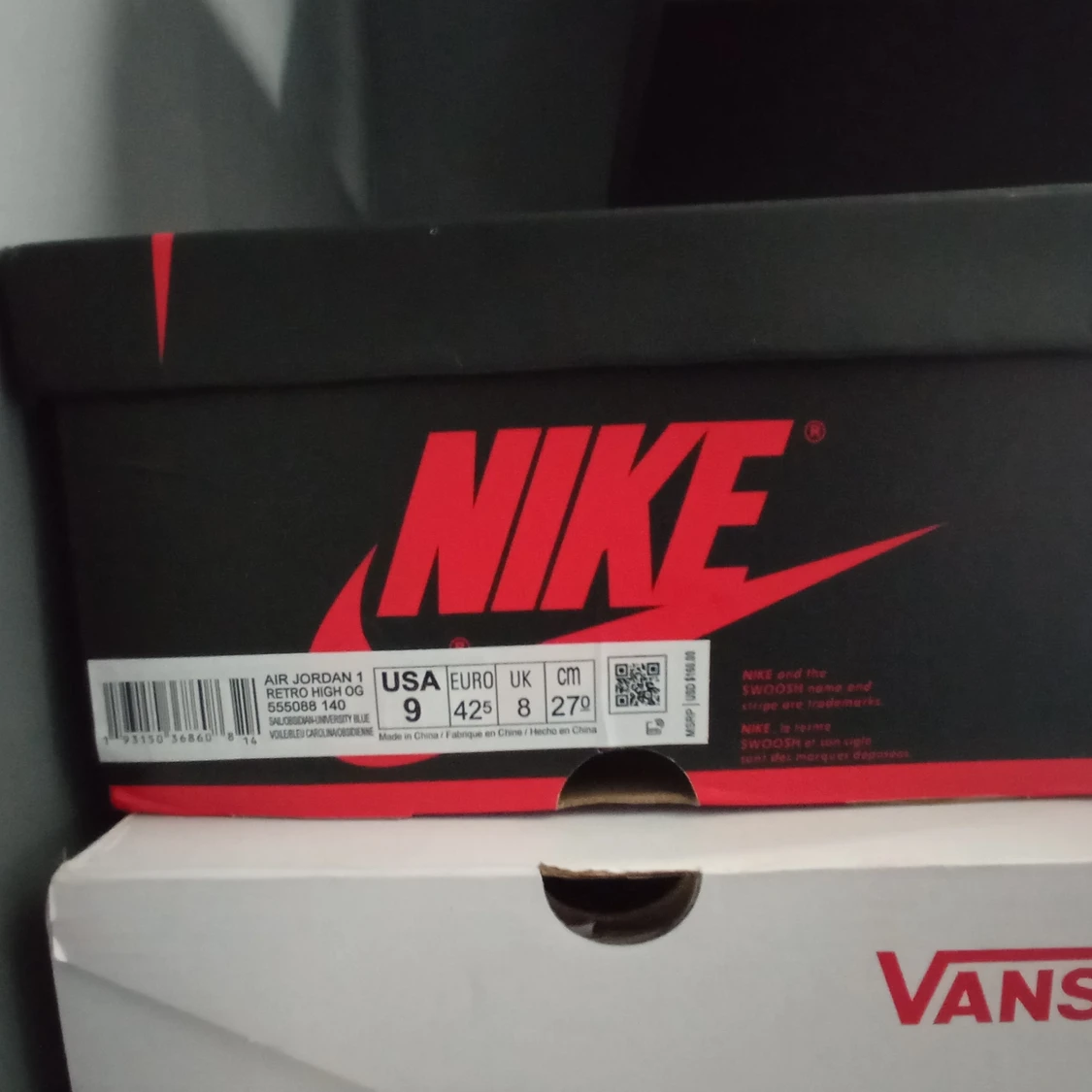 Jordan 1 high obsidian