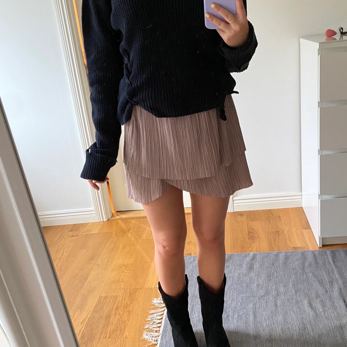 Rosa kjol från second Female 