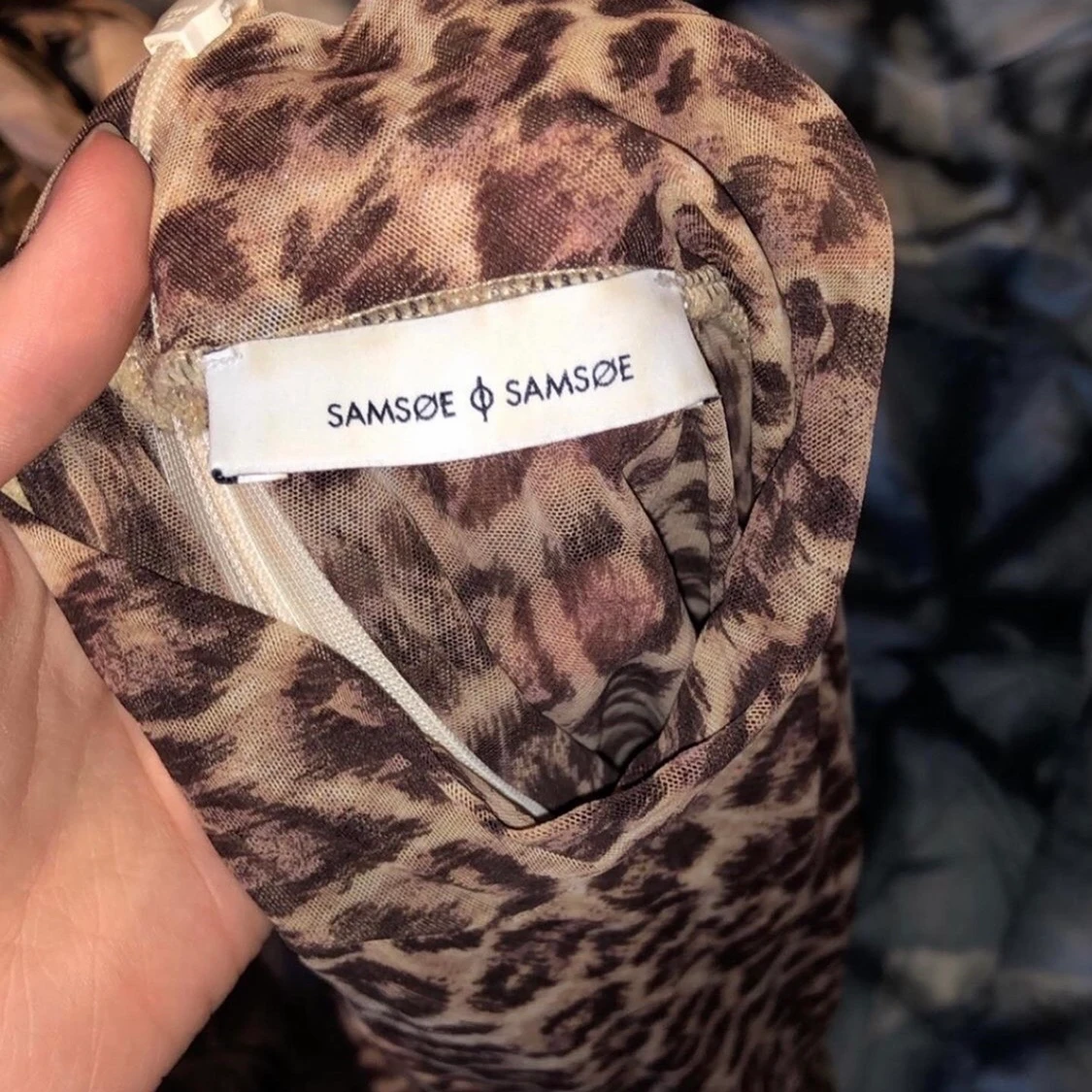 Samsœ tröja med polo krage - 90