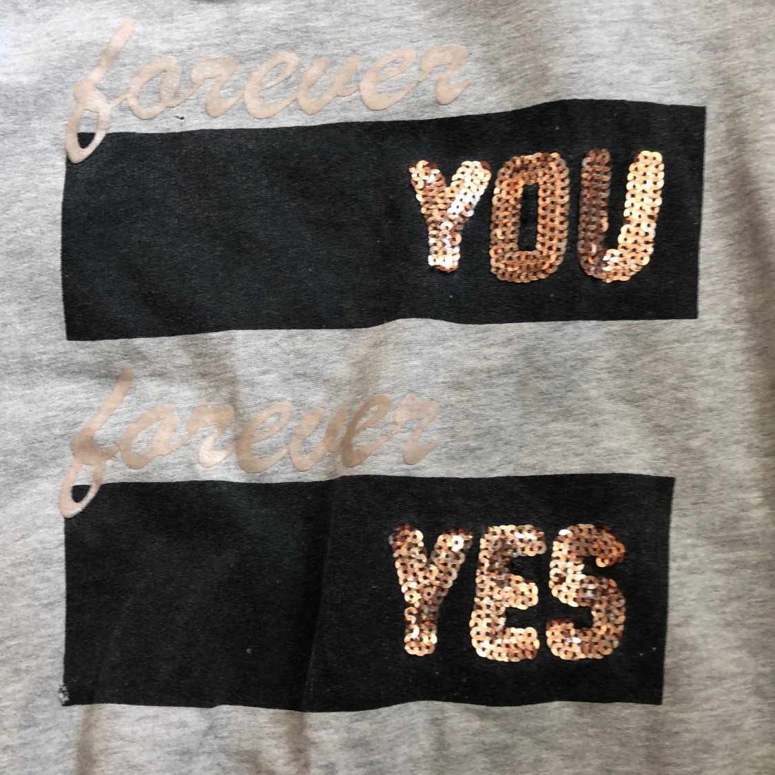 Grå oversized sweatshirt - 90