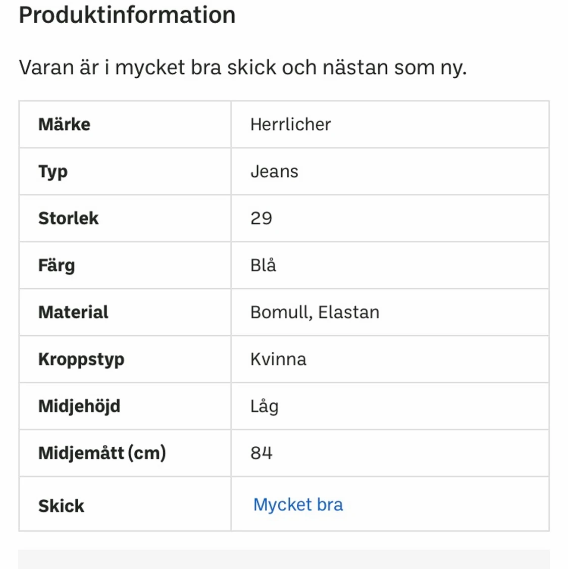 Lågmidjade jeans - 91