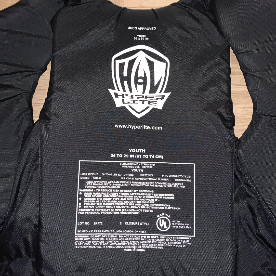 Hyperlite flytväst  - 90
