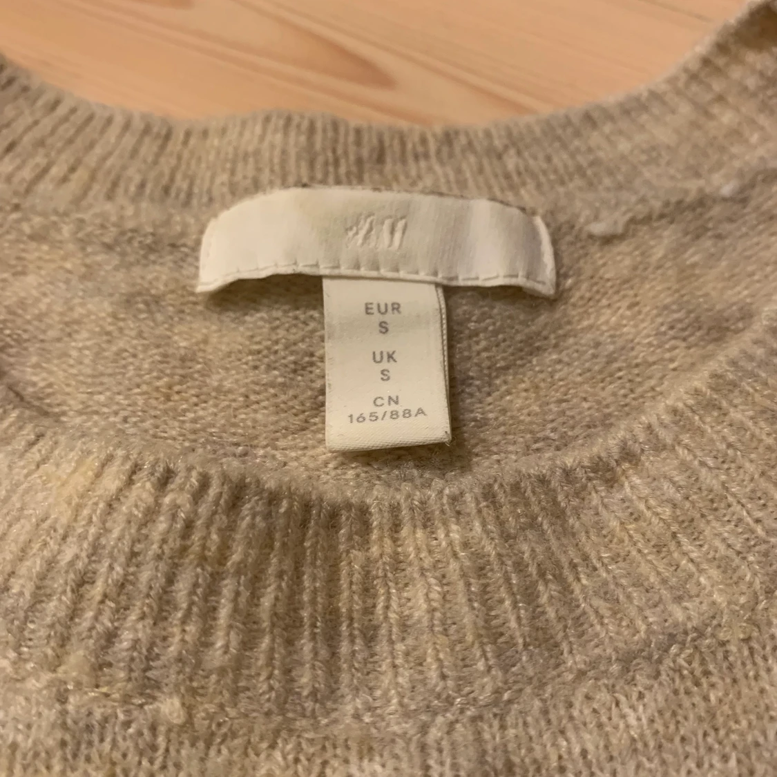 Randig stickad tröja från HM - 91