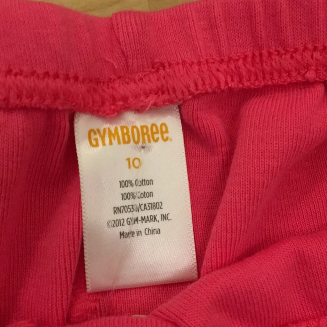 Rosa byxor stretchiga