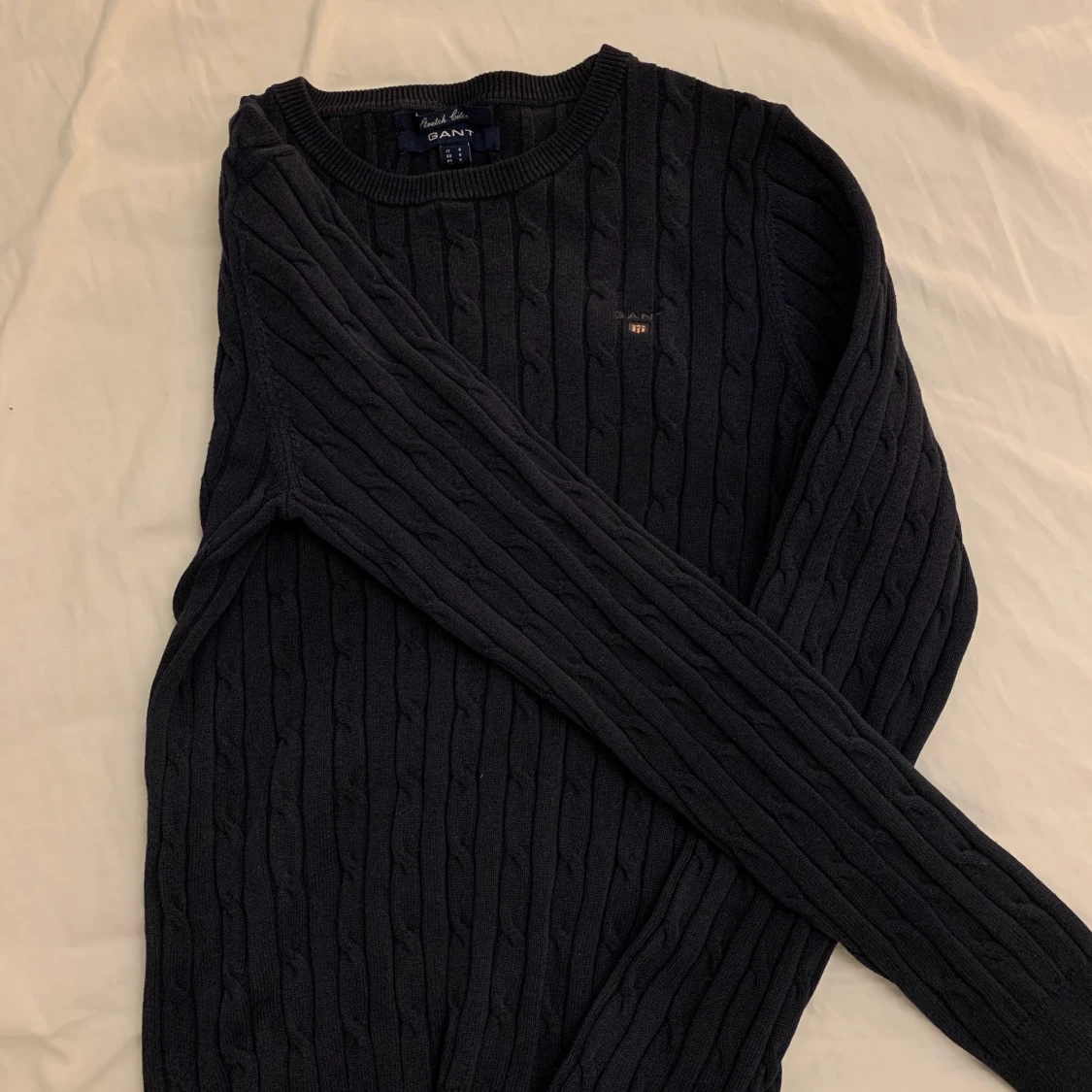 Gant & Ralph Lauren kabelstickat St. S/M - 91