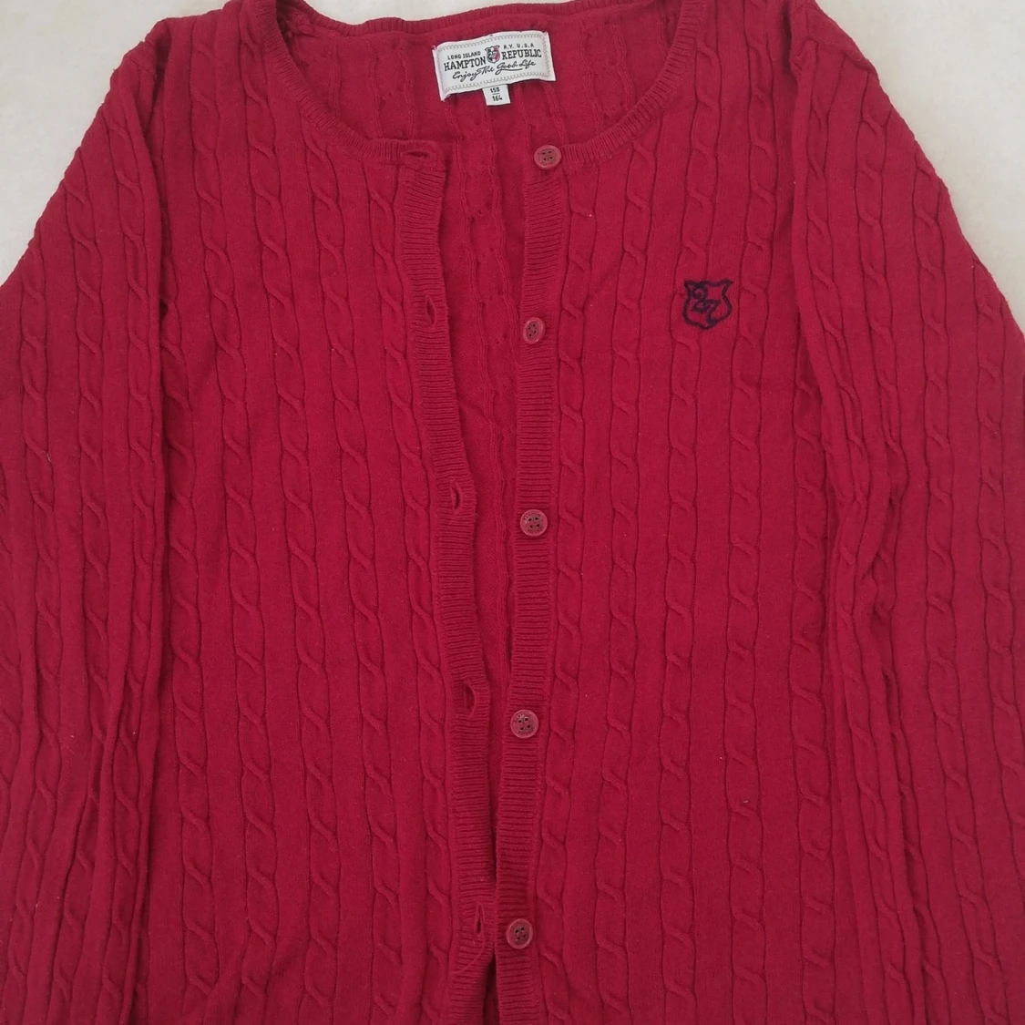 Hampton Republic Röd Kofta - 91