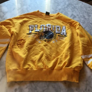 Gina tricot stl XS - Tröja från Gina tricot som inte kommer till användning längre, använd 1-2 gånger och är som ny. Det är som ”rivhål” på framsidan som ska vara så. Passar XS-M skulle jag säga då jag är M och kan ha den!😊