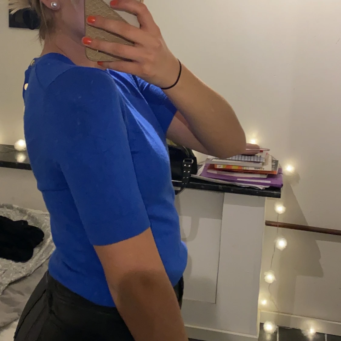 Blå tröja från Zara - 90