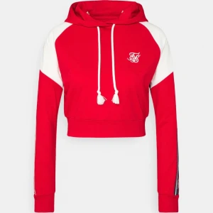 Silksilk röd hoodie  - Använd ett fåtal gånger. Nästan i nyskick 