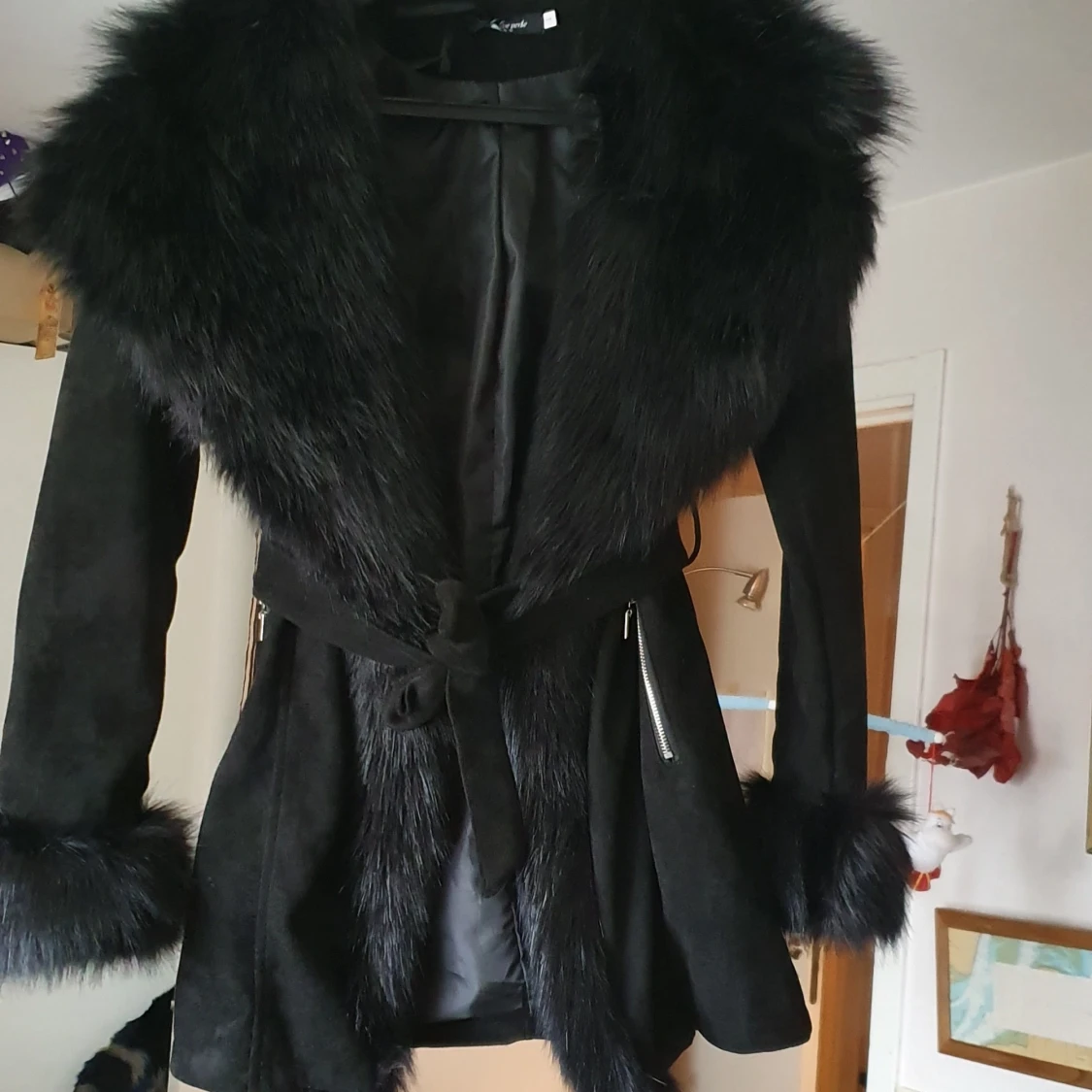 NY Fin päls jacka 