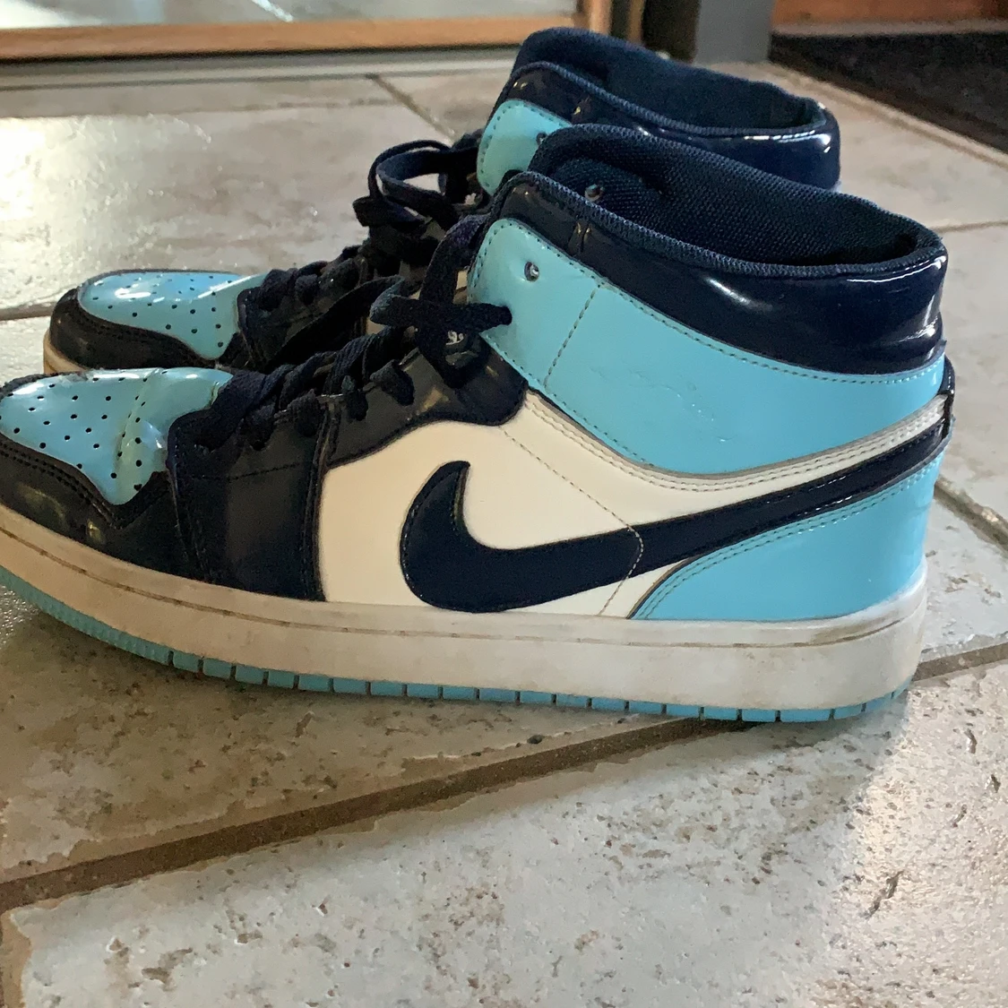 Jordan 1 blåa - 90