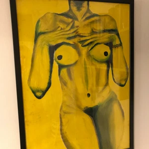 Egengjord tavla - Tavla som jag gjort för ett tag sen(: måtten är 70x50 och den är gjord i oljefärg😊