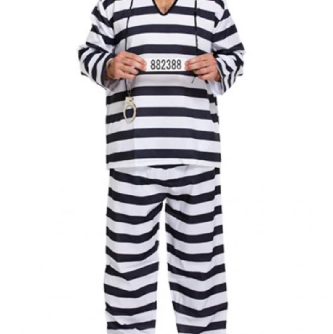 haloweeen utklädnad - fånge 