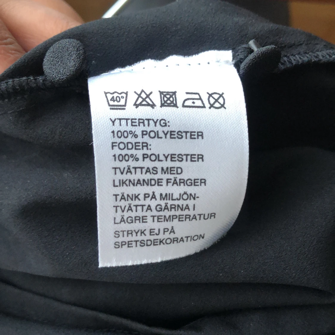 Svart klänning - 91