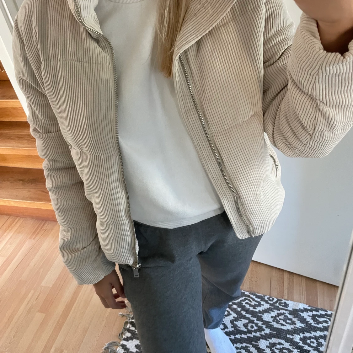 Vinterjacka i Manchester