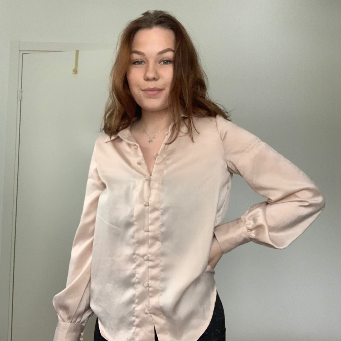 Fin blus i storlek 36