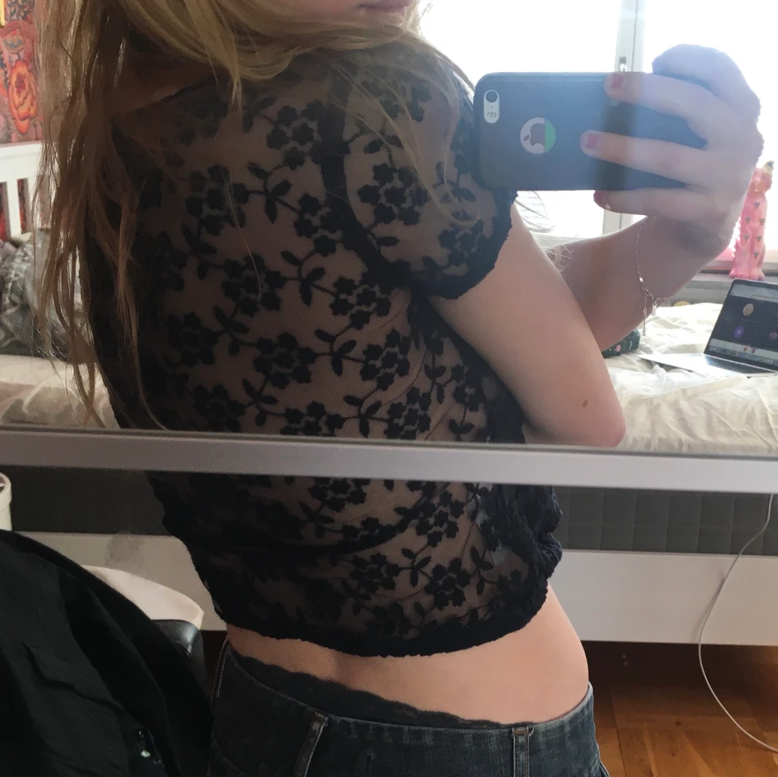 Tröja med broderi!  - 90