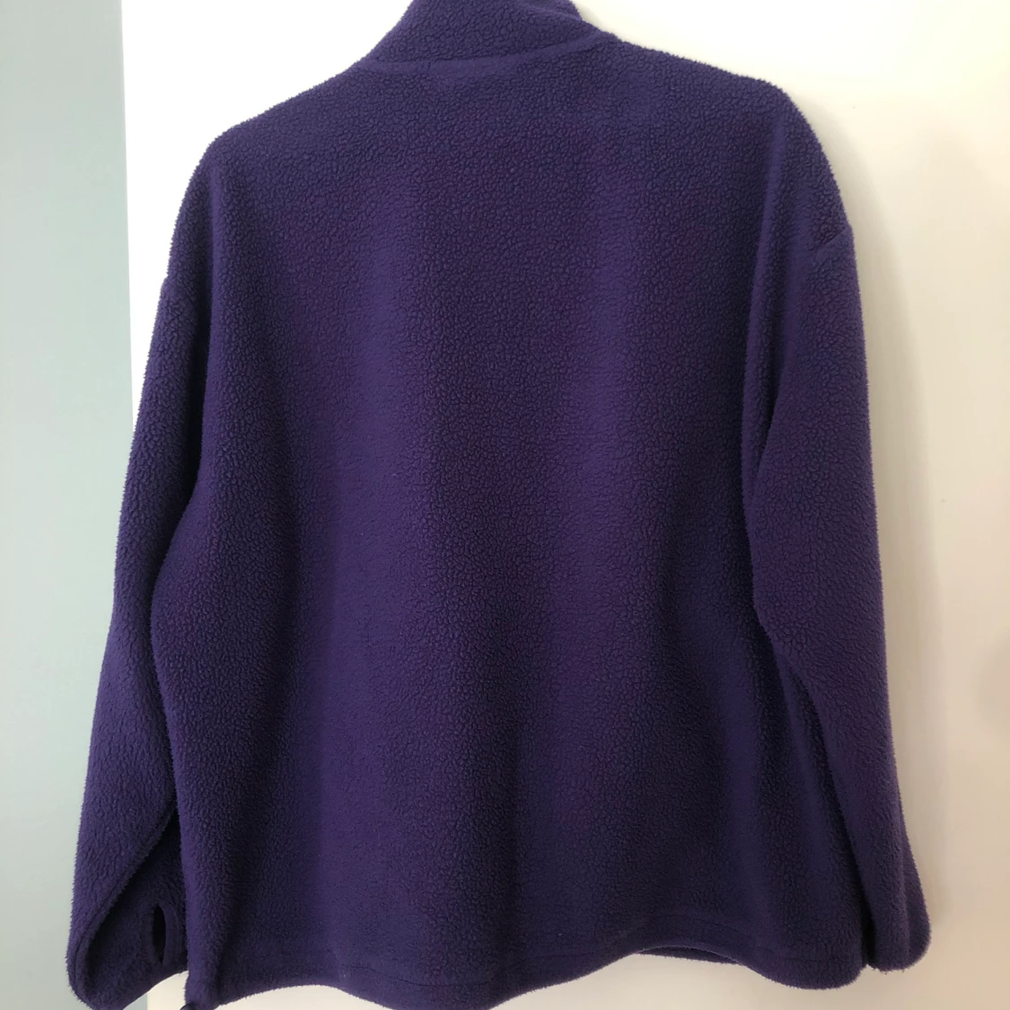 Lila teddy/ Fleece jacka - 90