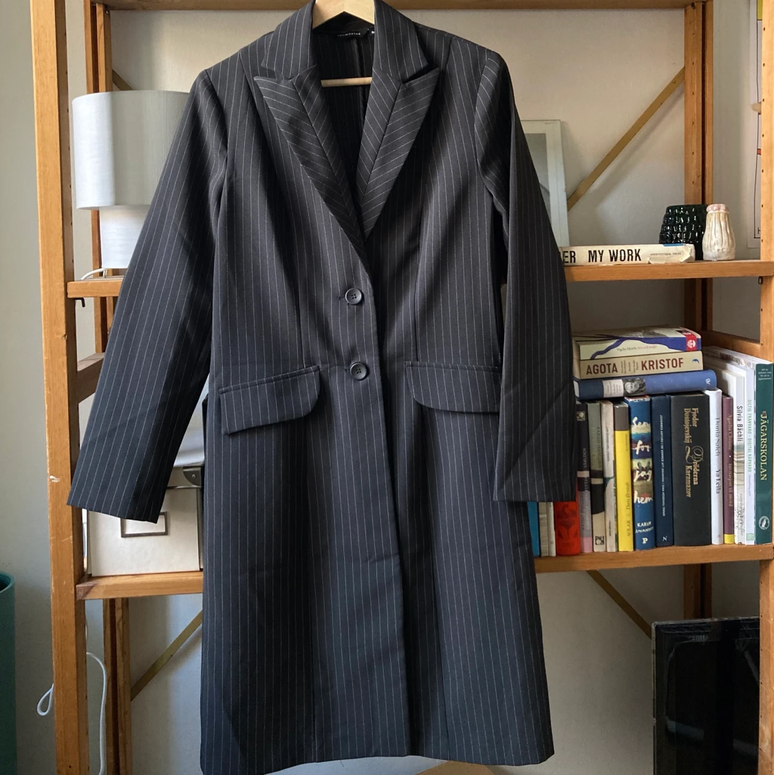 Kritstrecks kappa/kavaj