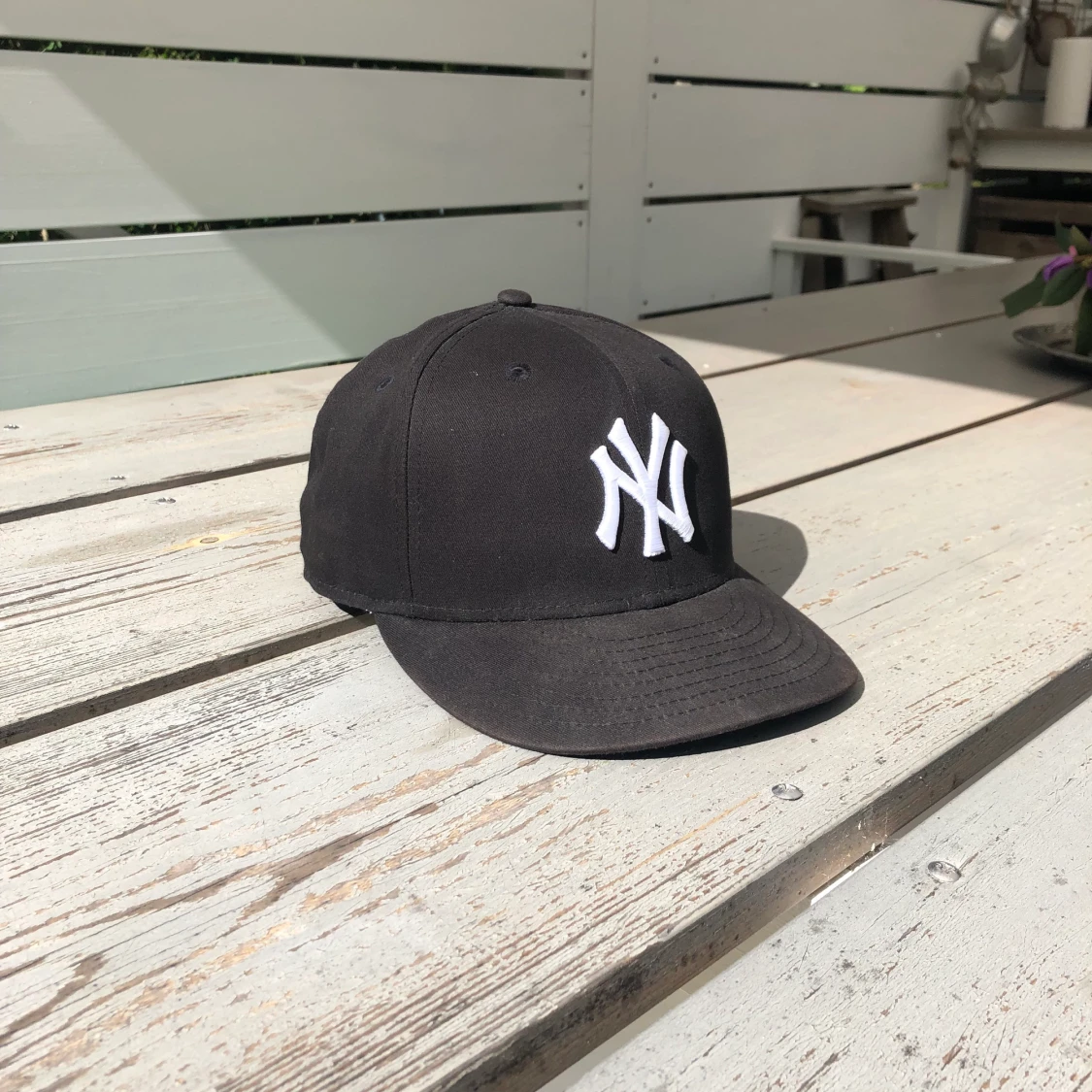 New York Yankees snapback, svart