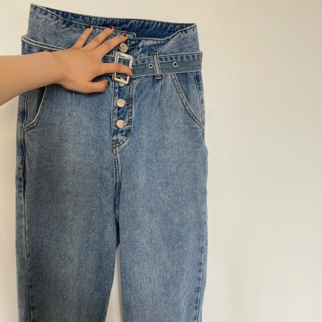 jeans high-waist 26/27