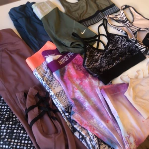 TRÄNINGSKLÄDER - ❌GRÖNA NIKE SHORTS SÅLDA! Säljer träningskläder! Allt passar xs/s, fråga om storlek! Säljer billigt, kom med prisförslag, billigare om du köper mer! Har även fler shorts, tights, toppas osv om intresserad. Hör av dig vid frågor!💕 
