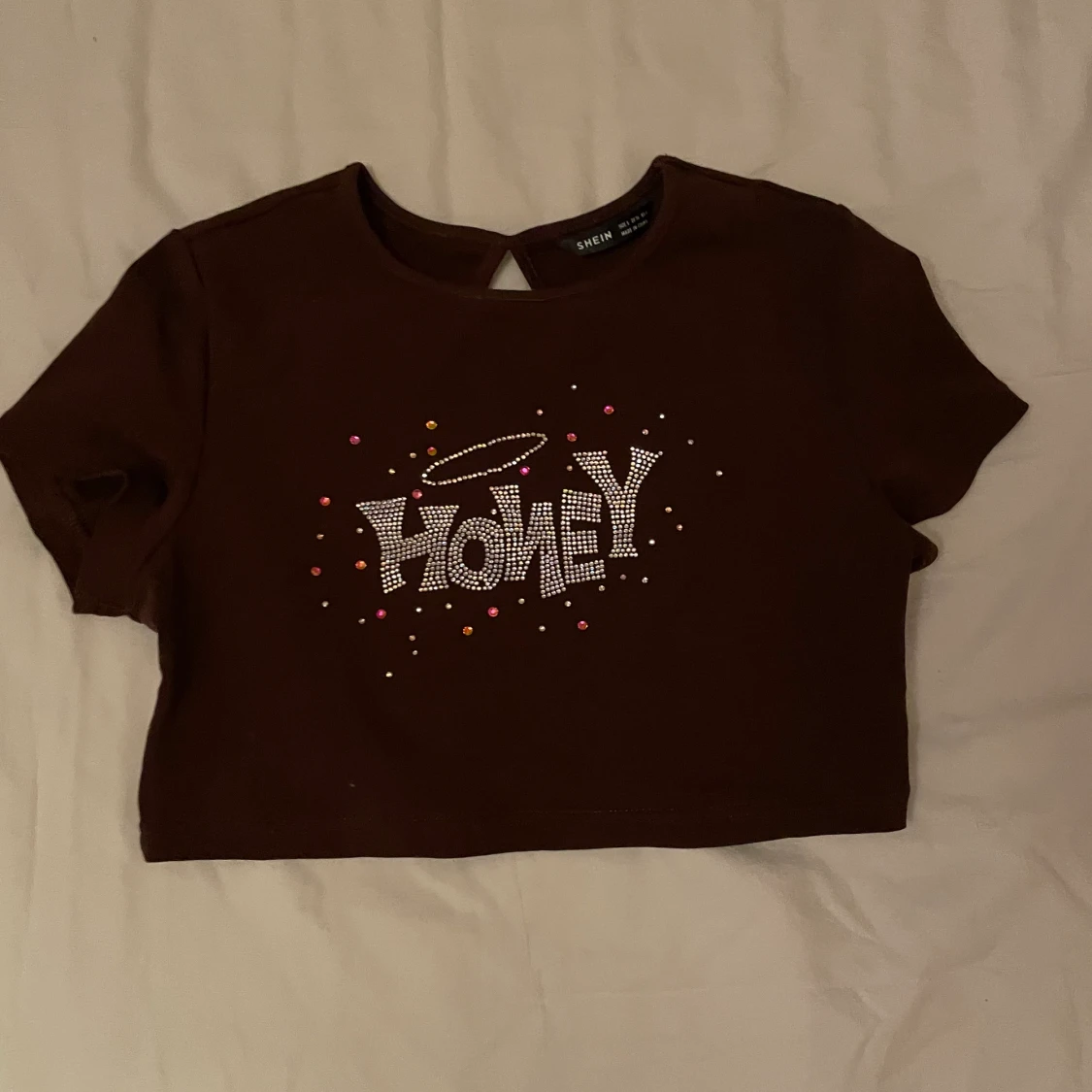 Brun croptop🤎 storlek :s - 90
